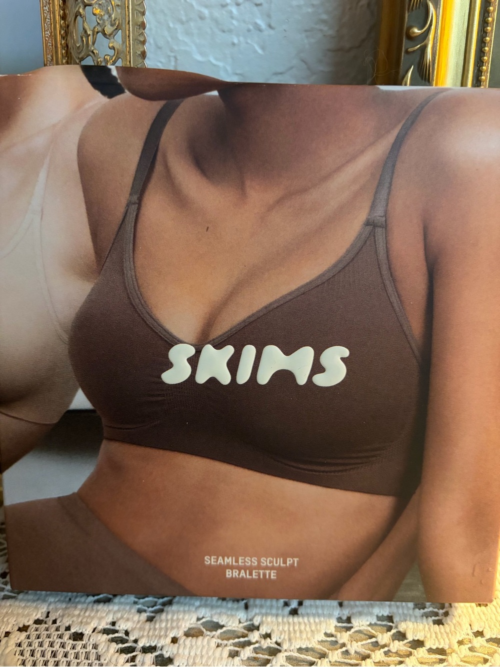 Skims Seamless Sculpt Bralette- set of 2
